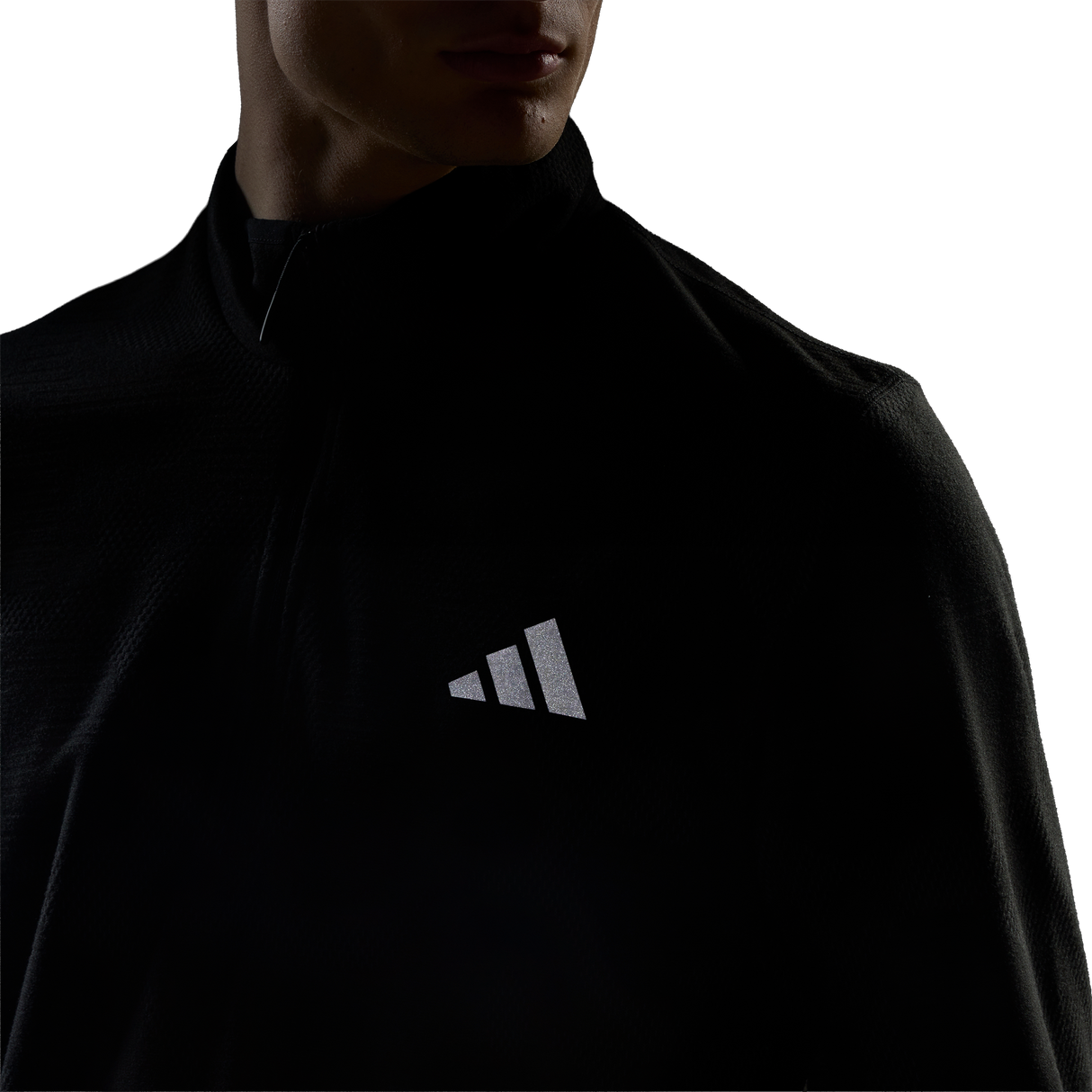 ADIDAS - Adi365 Running Half Zip CLIMAWARM+ Mid Long Sleeve - Uomo - Black - image 7