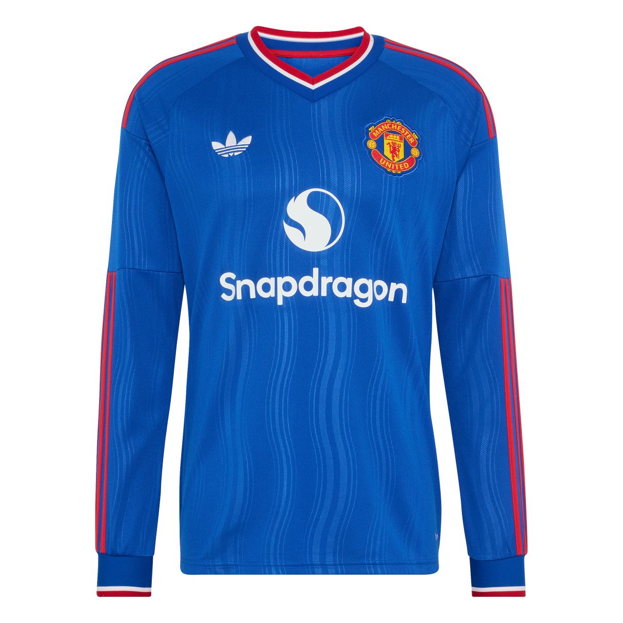 ADIDAS - Manchester United 26/27 Away Jersey Long Sleeve - Uomo - Blue - image 1