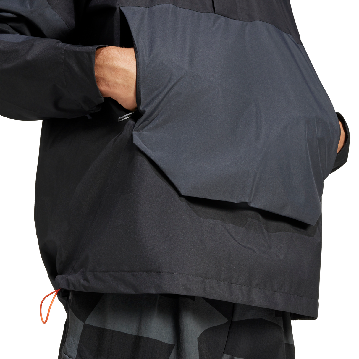 ADIDAS - Anorak TERREX Xploric 2.5L CLIMAPROOF - Uomo - Black - image 6