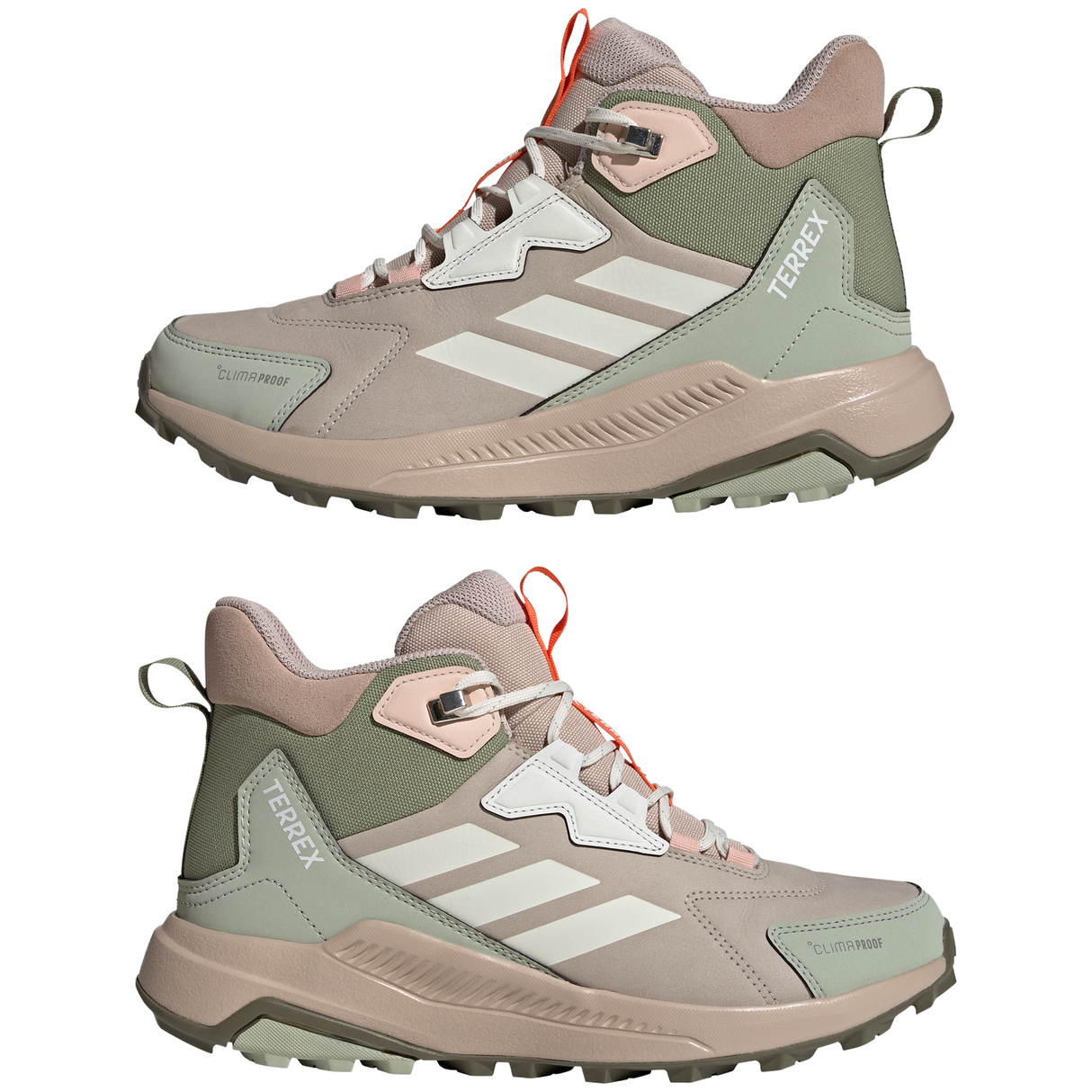 ADIDAS - TERREX Anylander Leather Mid CLIMAPROOF Traxion Hiking Shoes - Donna - image 20
