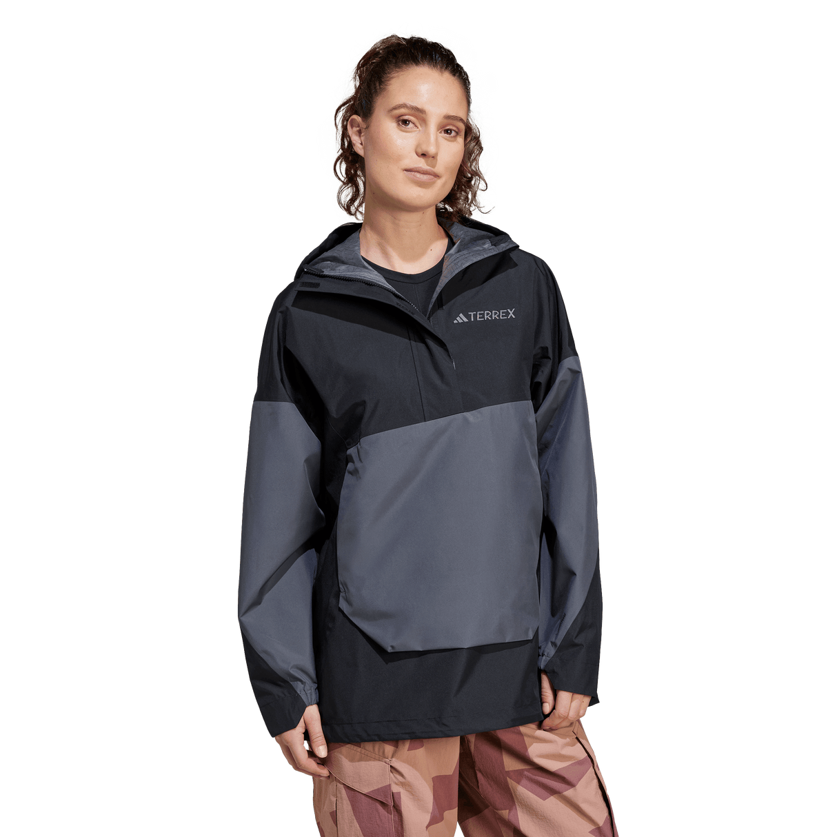 ADIDAS - Anorak TERREX Xploric 2.5L CLIMAPROOF - Donna - Black - image 5