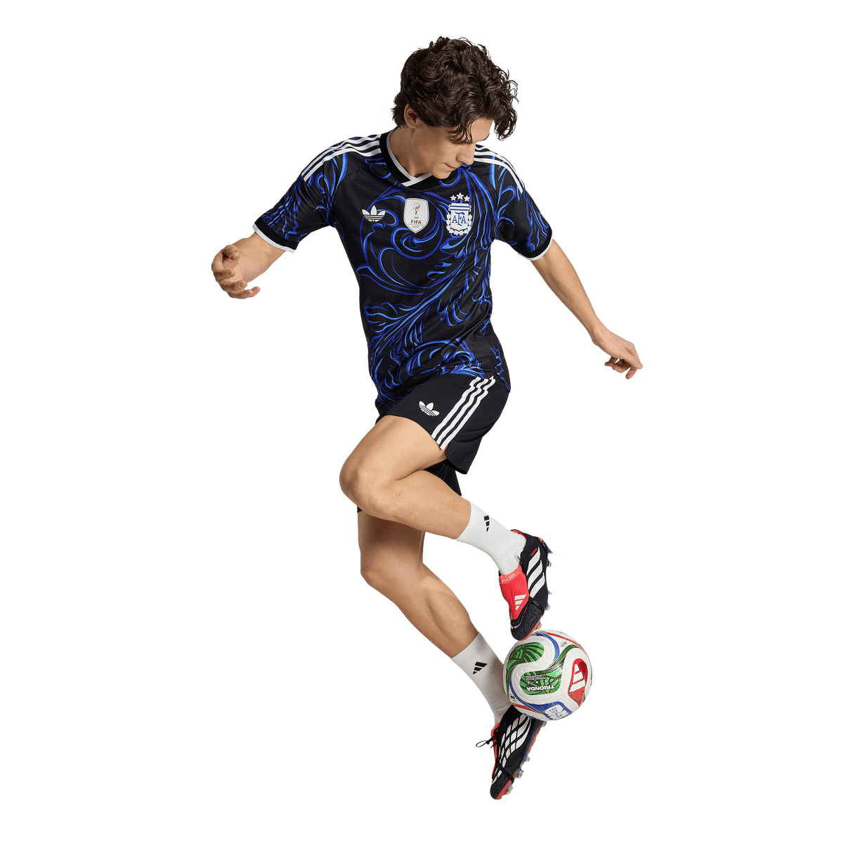 ADIDAS - Argentina 26 Away Authentic Jersey - Uomo - Black - image 2
