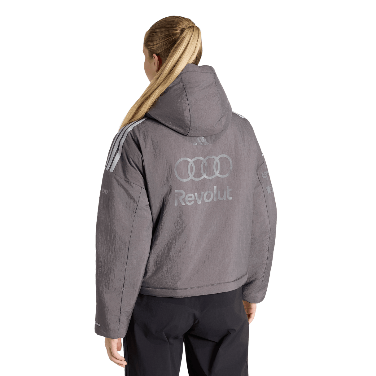 ADIDAS - Audi Revolut Formula One Team 2026 Engineers & Marketing Padded Jacket - Donna - Black - image 3