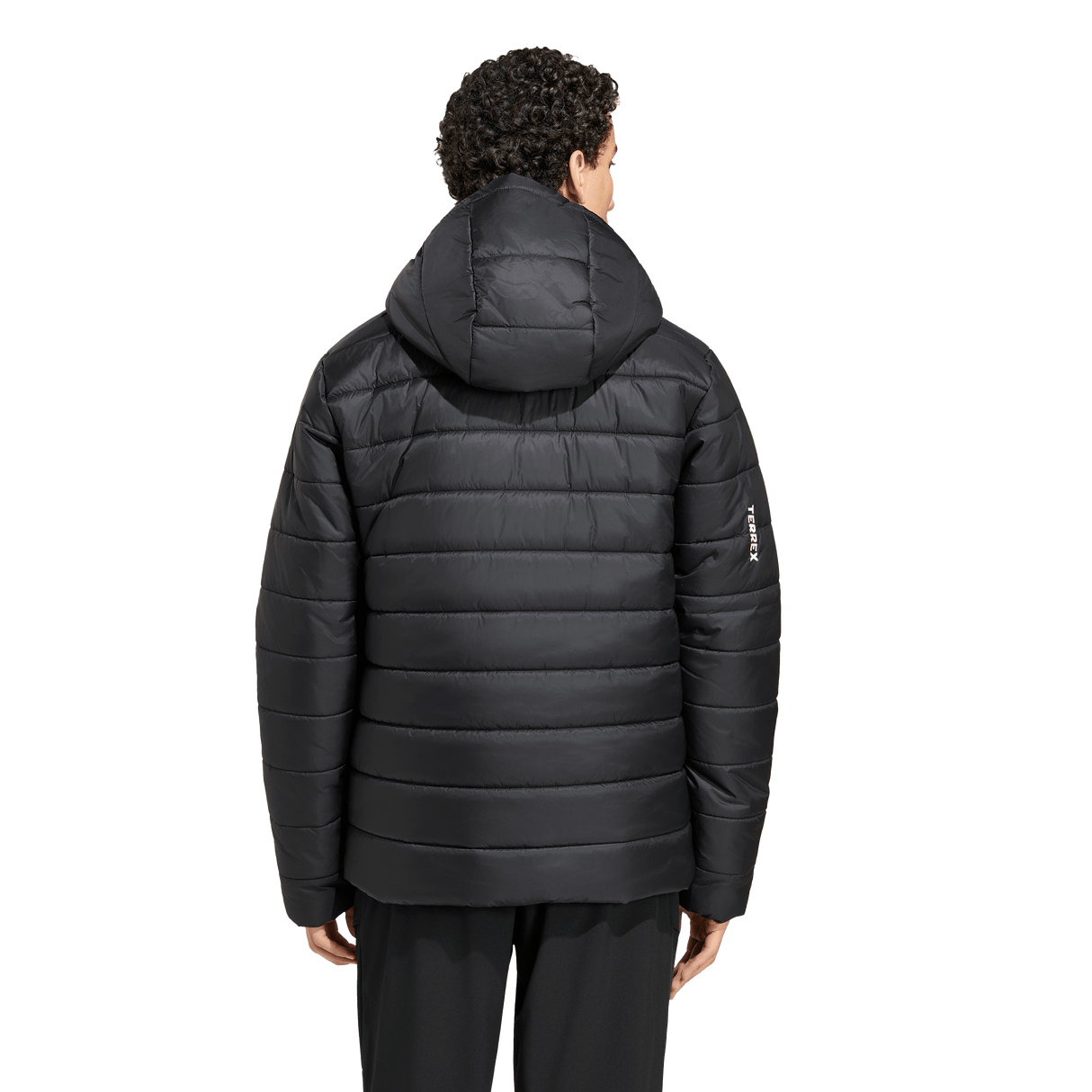 ADIDAS - TERREX Multi Essentials CLIMAWARM Insulated Hooded Jacket - Uomo - Black - image 3