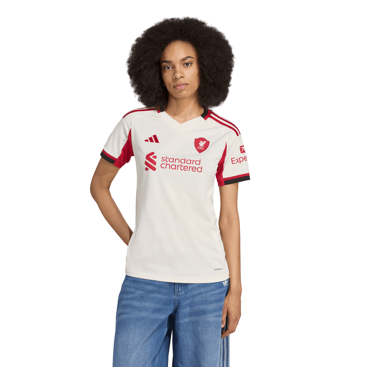 ADIDAS - Maglia Away 25/26 Liverpool Fc - Donna - White - image 3