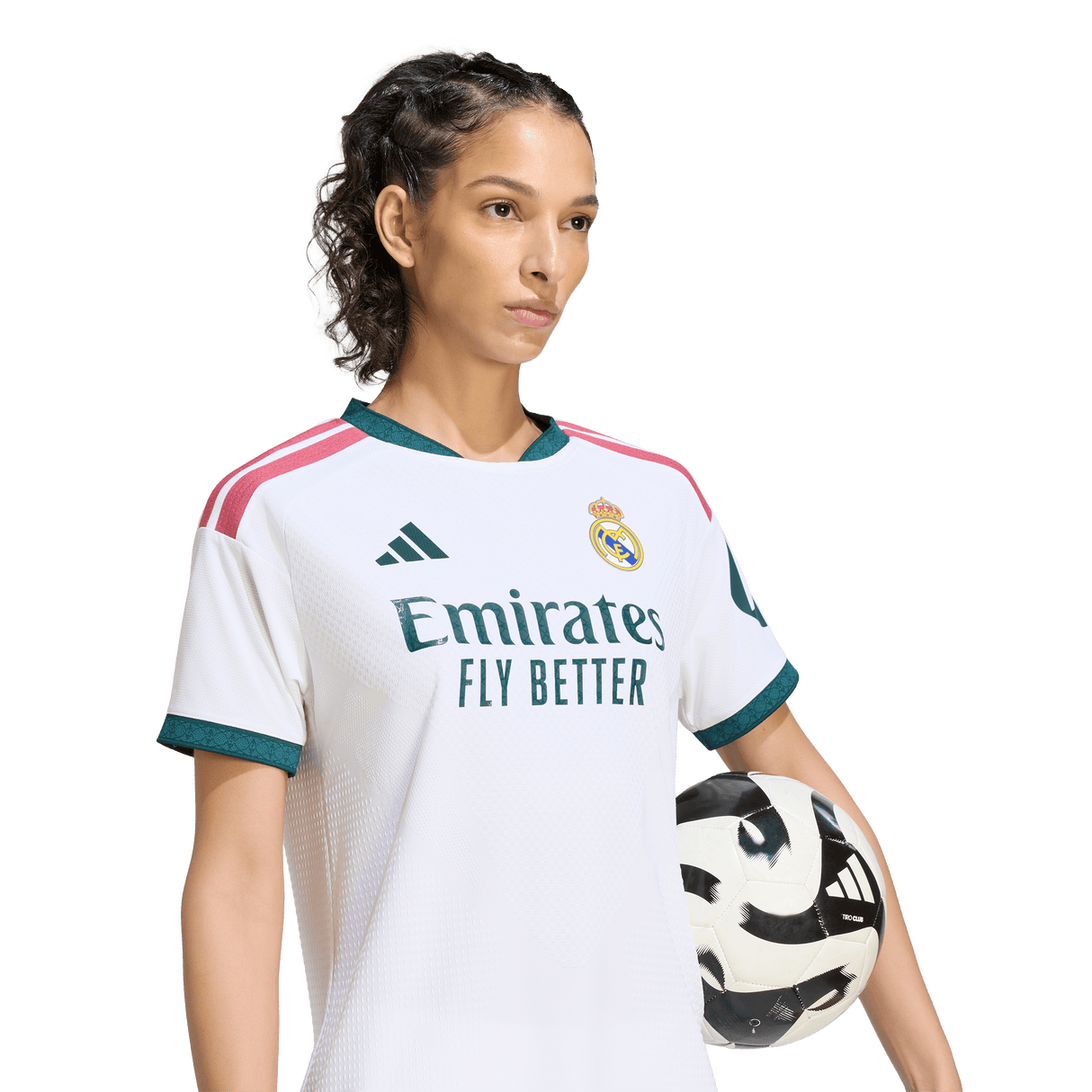 ADIDAS - Real Madrid 26/27 Home Authentic Jersey - Donna - White - image 7