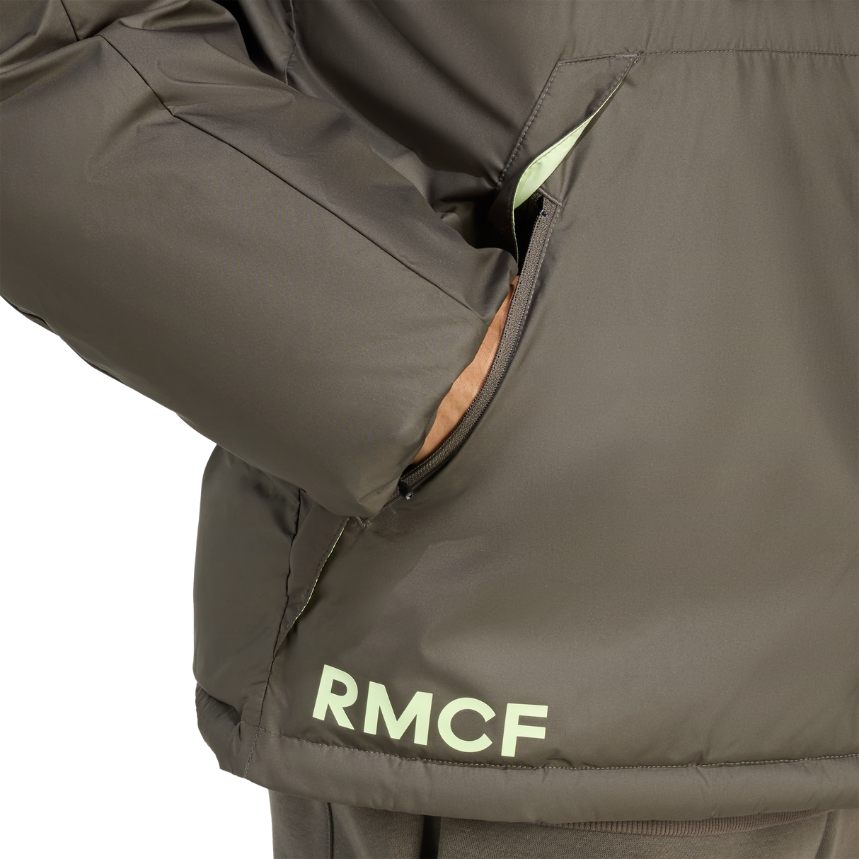 ADIDAS - Real Madrid Seasonal Down Jacket - Uomo - Grey - image 8