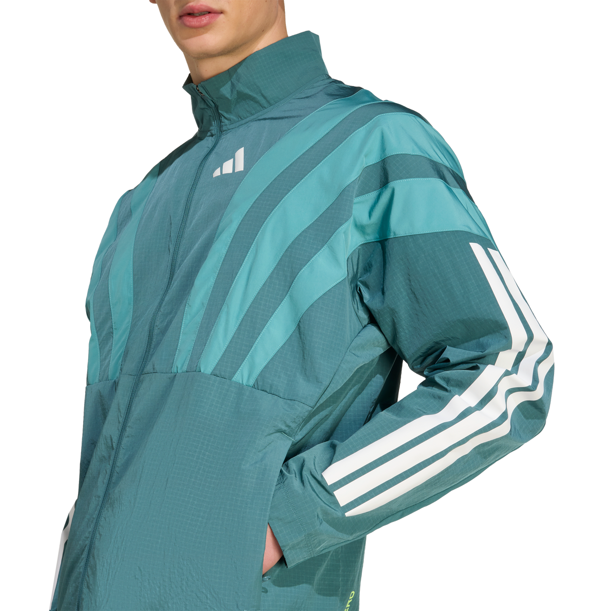 ADIDAS - Giacca Da Running Adizero Archive - Uomo - Blue - image 5
