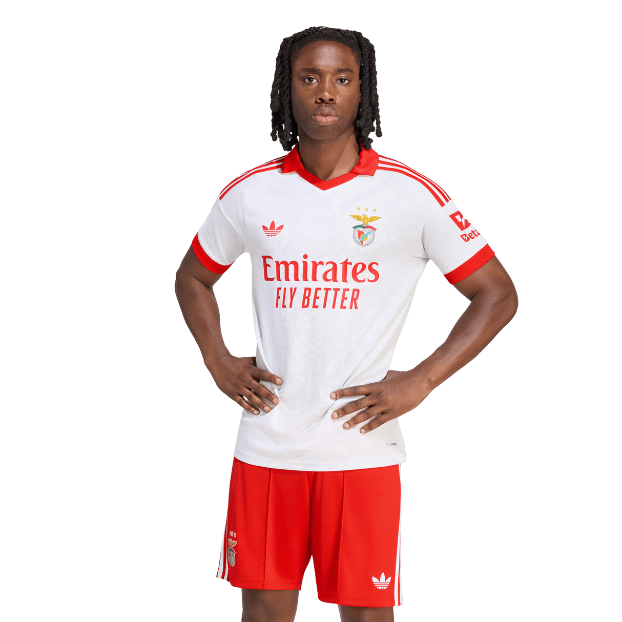 ADIDAS - Benfica 26/27 Away Jersey - Uomo - White - image 3