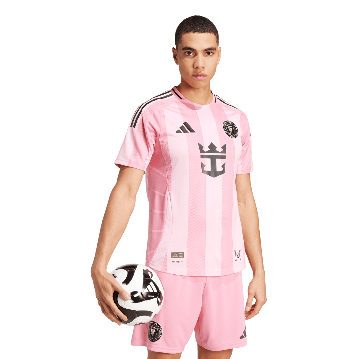 ADIDAS - Maglia Home Authentic 25/26 Inter Miami Cf - Uomo - Pink - image 5