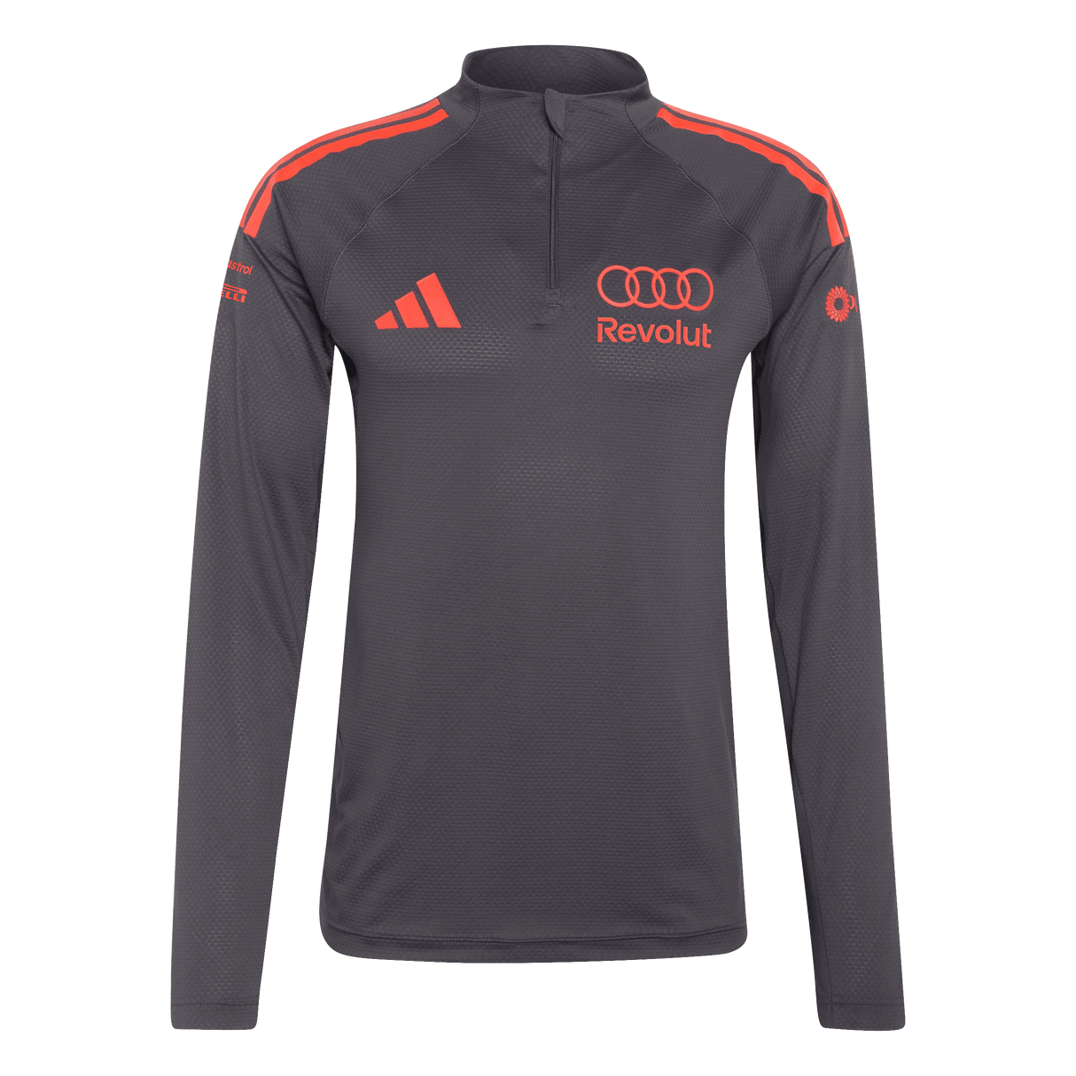 ADIDAS - Audi Revolut Formula One Team 2026 Mechanics 1/4 Zip - Uomo - Black - image 1