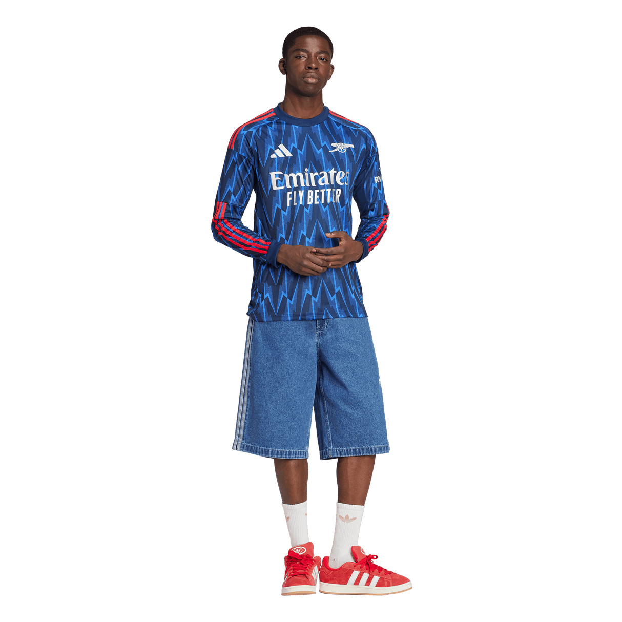 ADIDAS - Maglia A Manica Lunga Away 25/26 Arsenal - Uomo - Blue - image 5