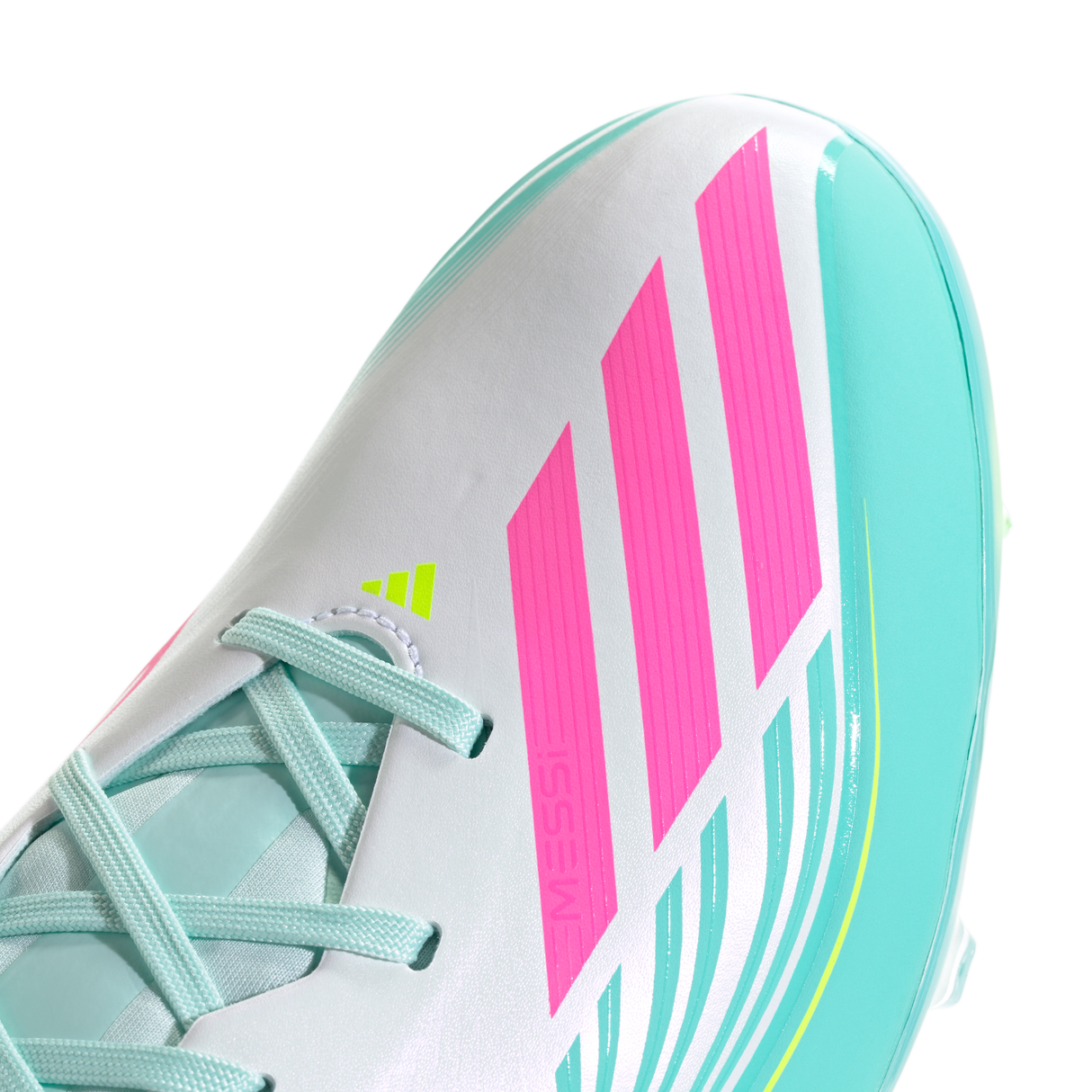 ADIDAS - F50 Messi League Firm Ground /Multi Ground Football Boots - White - image 7