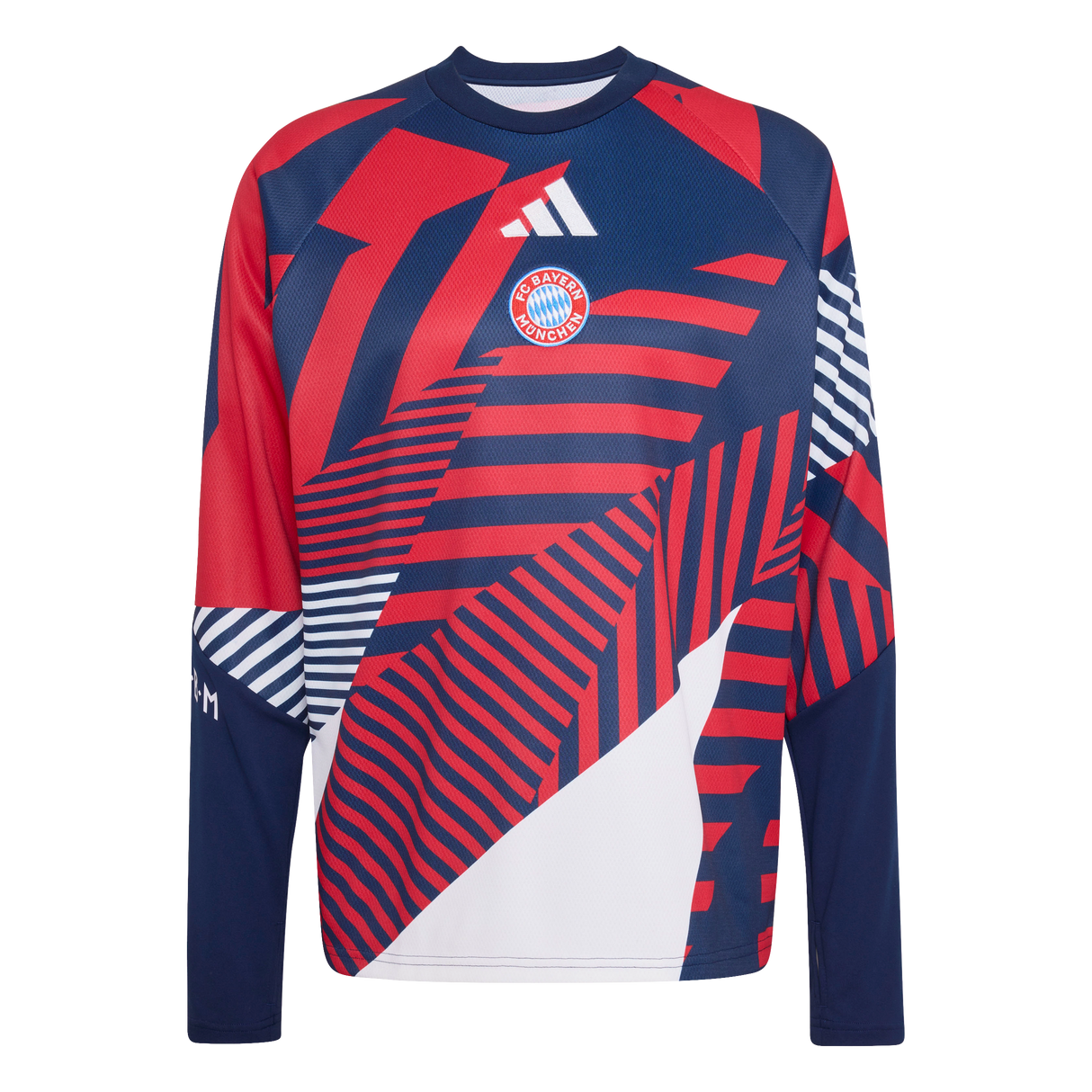 ADIDAS - Fc Bayern 26/27 Pre Match Warm Top - Uomo - Blue - image 1