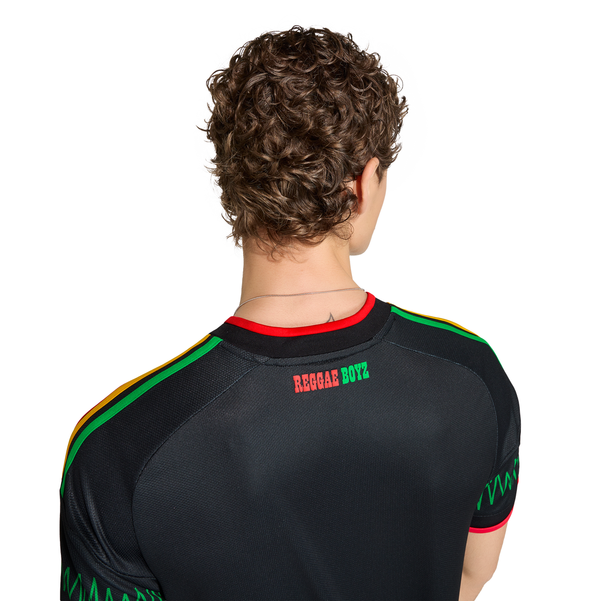 ADIDAS - Maglia Away Giamaica 26 X Bob Marley - Uomo - Black - image 7