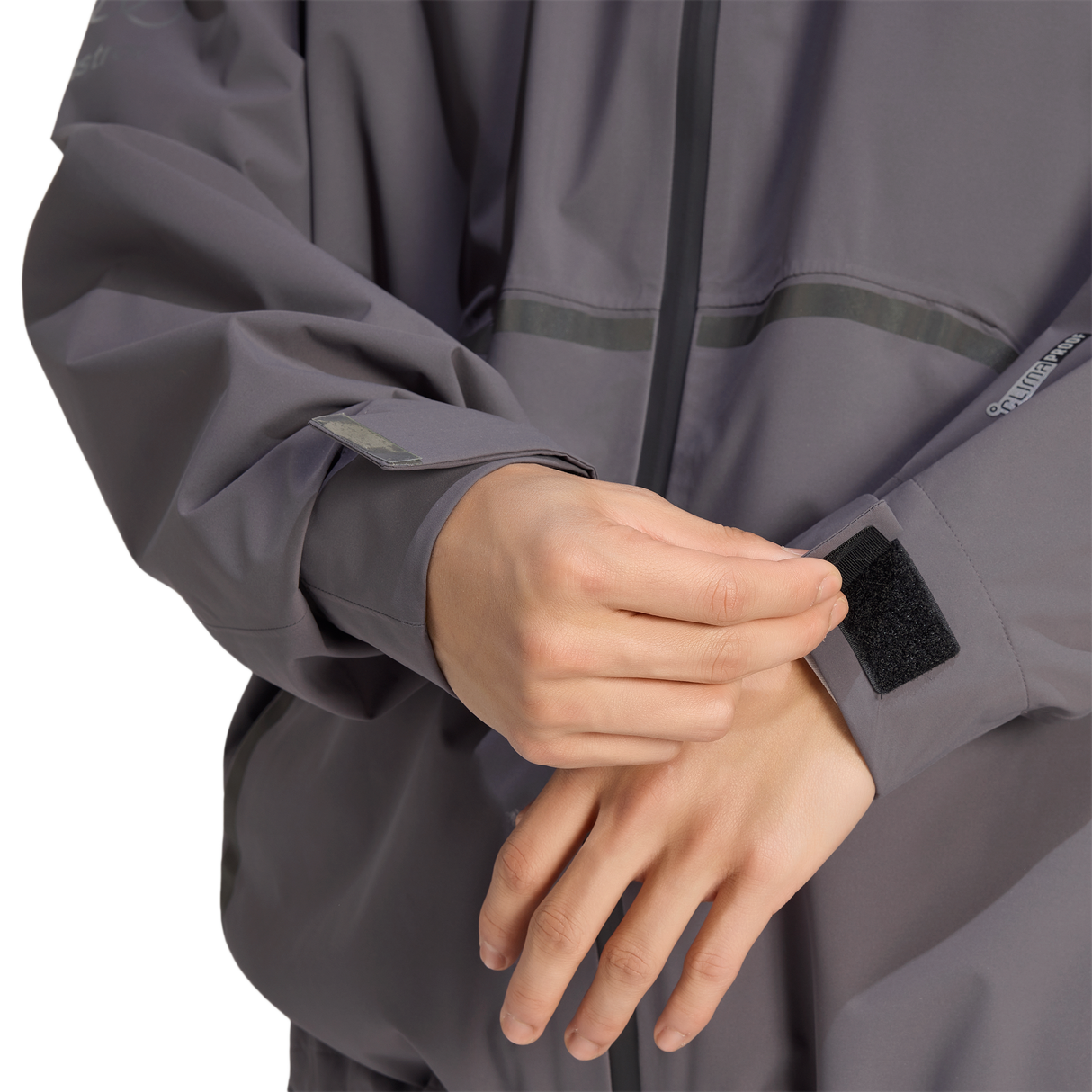 ADIDAS - Audi Revolut Formula One Team 2026 Engineers & Marketing Rain Jacket - Uomo - Black - image 7