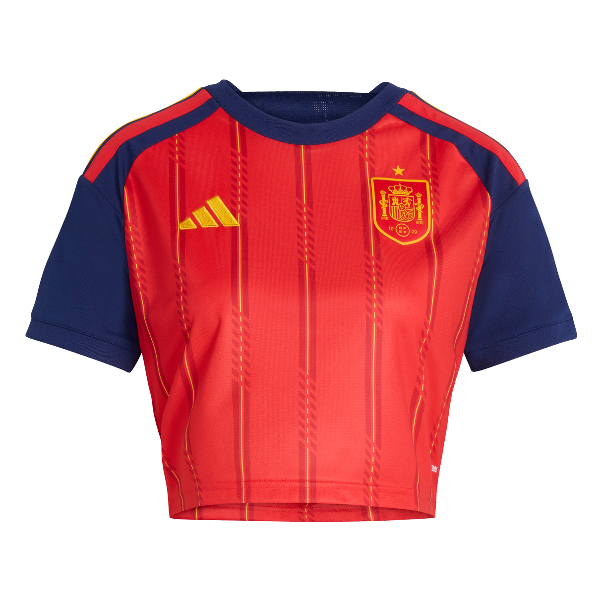 ADIDAS - Maglia Cropped Home Spain 26 - Donna - Red - image 1