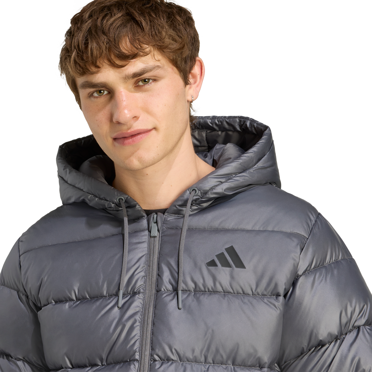 ADIDAS - Giacca Sintetica Con Cappuccio Essentials CLIMAWARM - Uomo - image 6