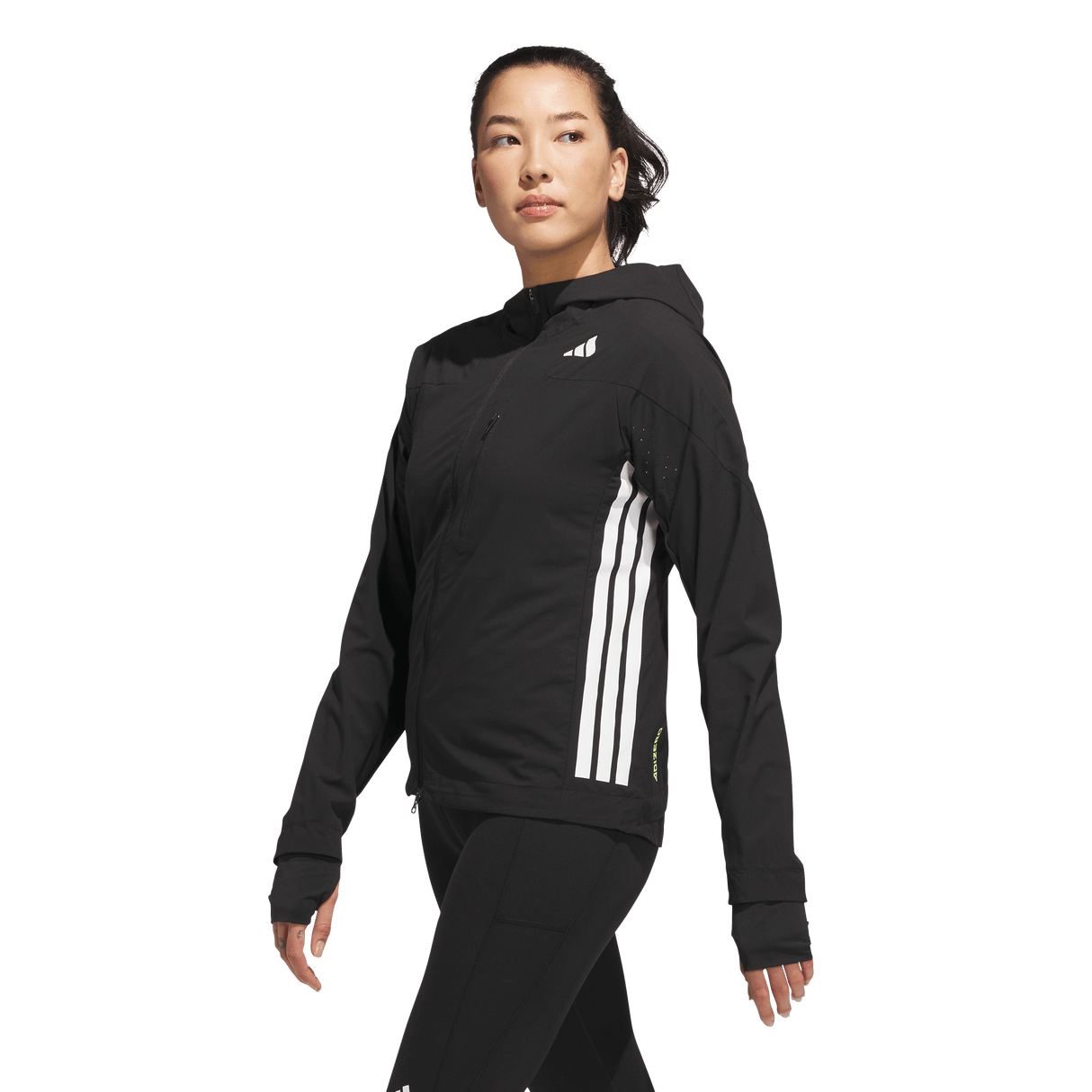 ADIDAS - Giacca Da Running Adizero - Donna - Black - image 3