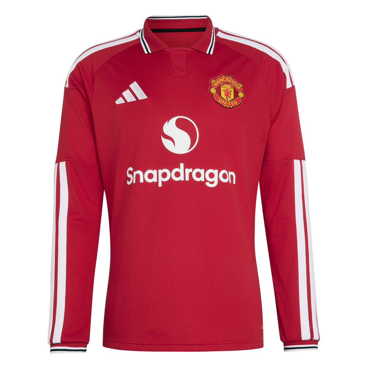 ADIDAS - Manchester United 26/27 Home Authentic Jersey Longsleeve - Uomo - Red - image 1