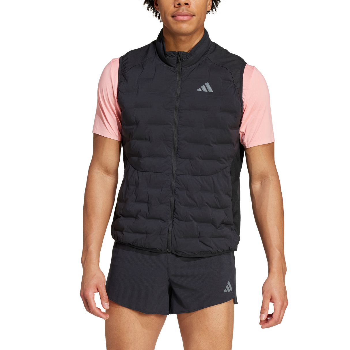 ADIDAS - Gilet Adizero Running Imbottito - Uomo - Black - image 4
