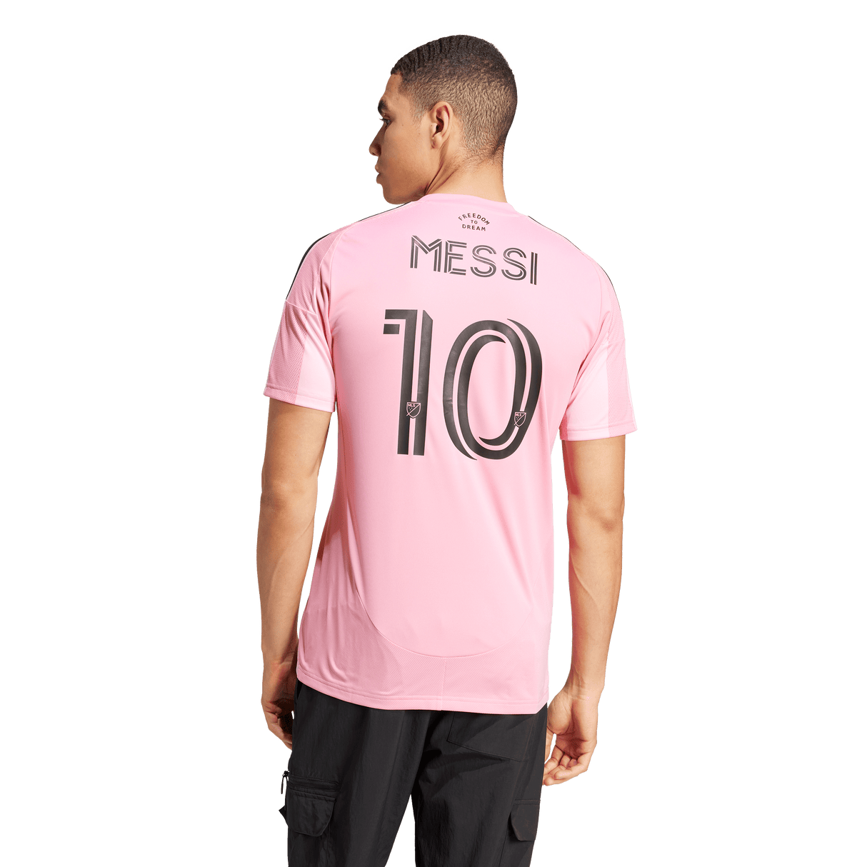 ADIDAS - Maglia Home 25/26 Messi Inter Miami Cf - Uomo - Pink - image 4