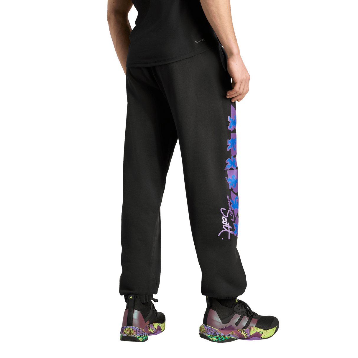 ADIDAS - Pantaloni Adidas X Jeremy Scott - Uomo - Black - image 3