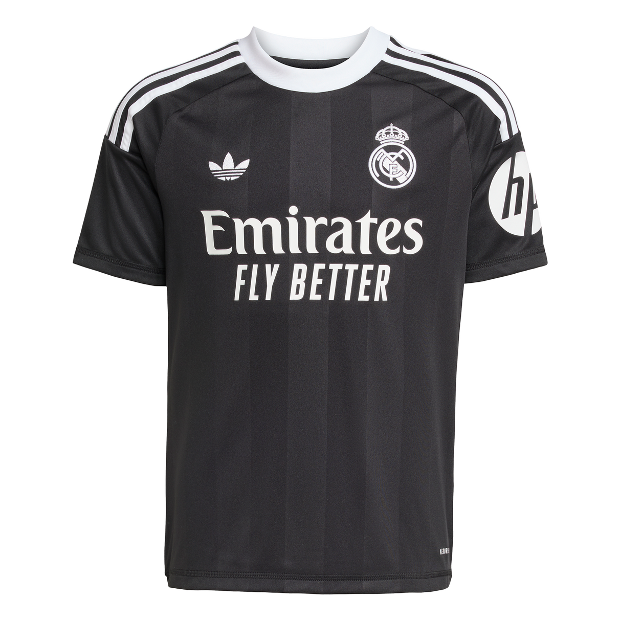 ADIDAS - Real Madrid 25/26 Third Goalkeeper Kids Kit - Black - image 1