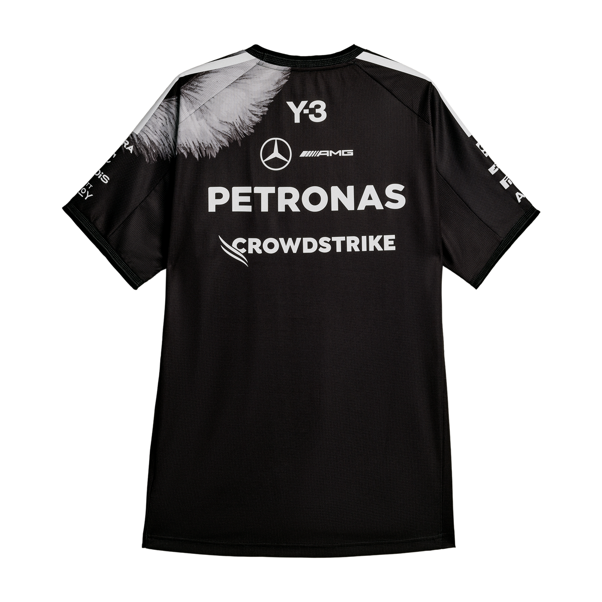 ADIDAS - Y-3 Mercedes - Amg Petronas Formula 1 Team Driver Short Sleeve Jersey - Black - image 9
