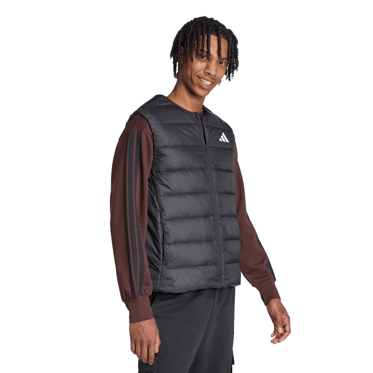 ADIDAS - Essentials CLIMAWARM Light Down Vests - Uomo - Black - image 4