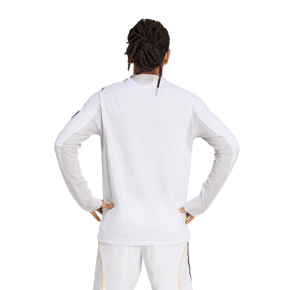 ADIDAS - Maglia Home Authentic Long Sleeve Real Madrid 25/26 - Uomo - White - image 4