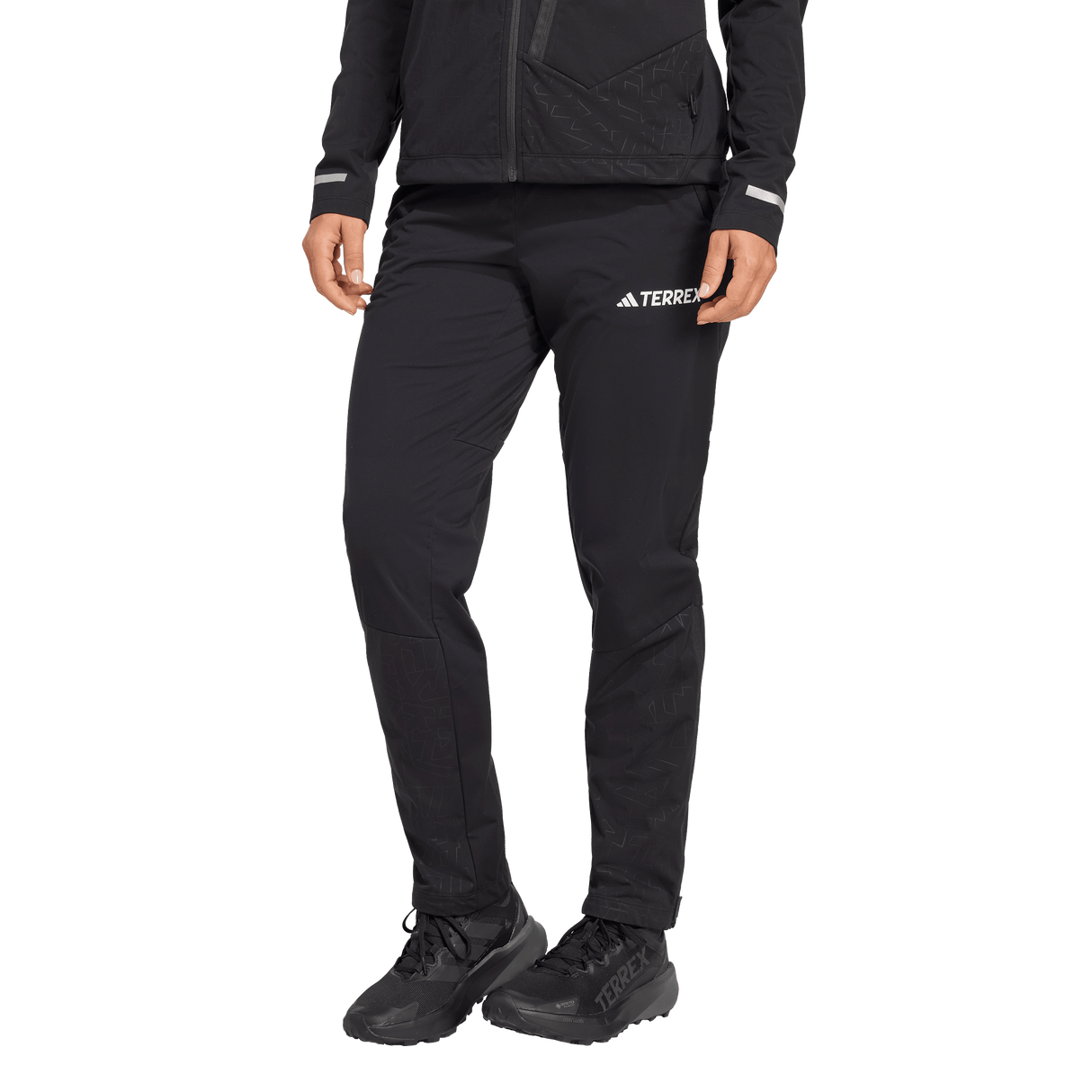 ADIDAS - Pantaloni Softshell TERREX Xperior Per Sci Di Fondo - Donna - Black - image 2
