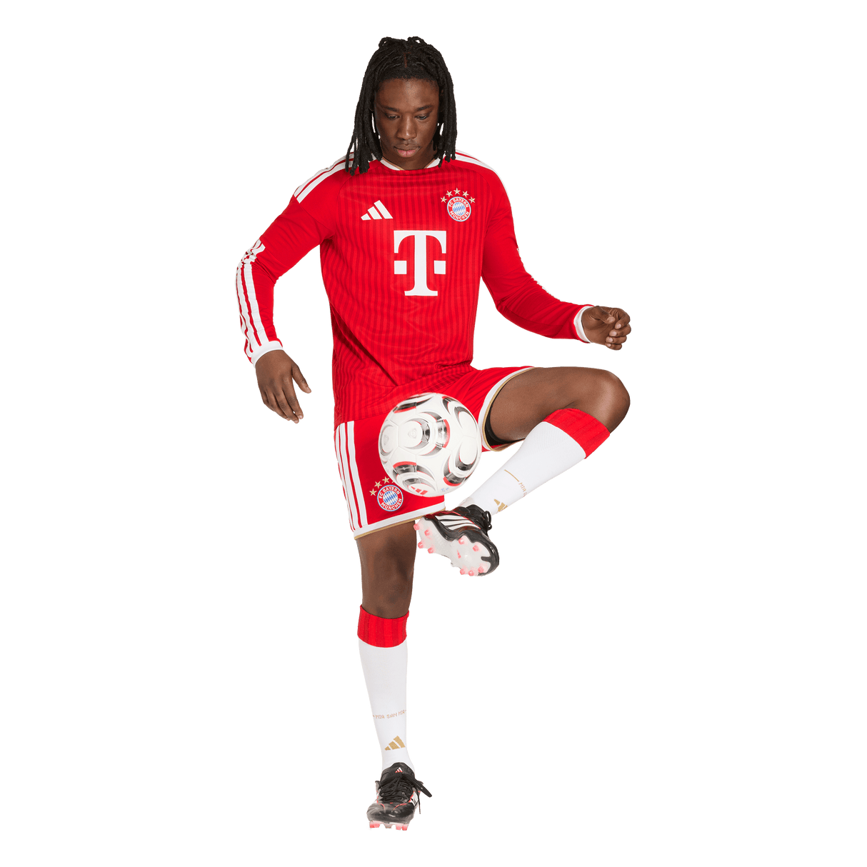 ADIDAS - Fc Bayern 26/27 Home Jersey Long Sleeve - Uomo - Red - image 5