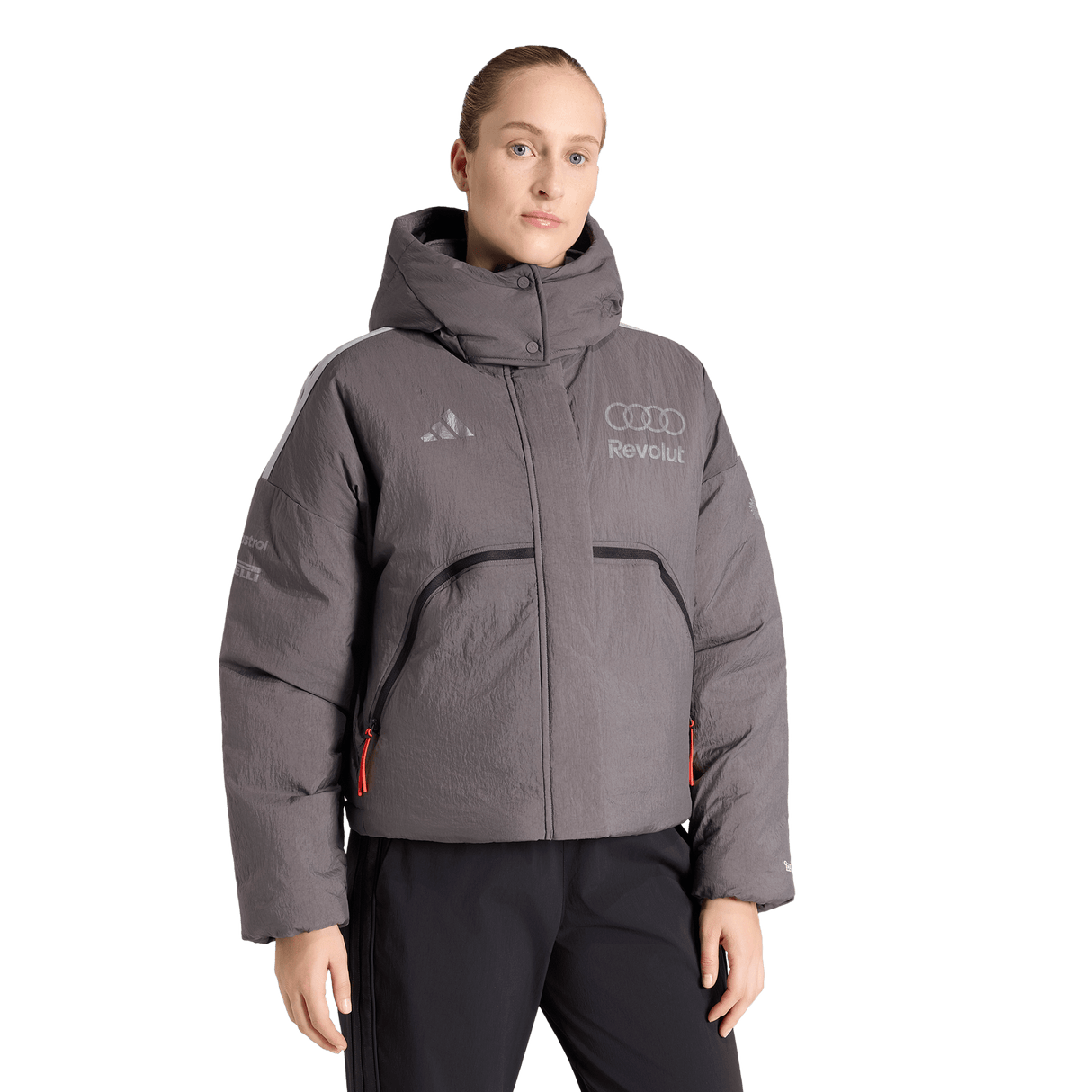 ADIDAS - Audi Revolut Formula One Team 2026 Engineers & Marketing Padded Jacket - Donna - Black - image 2