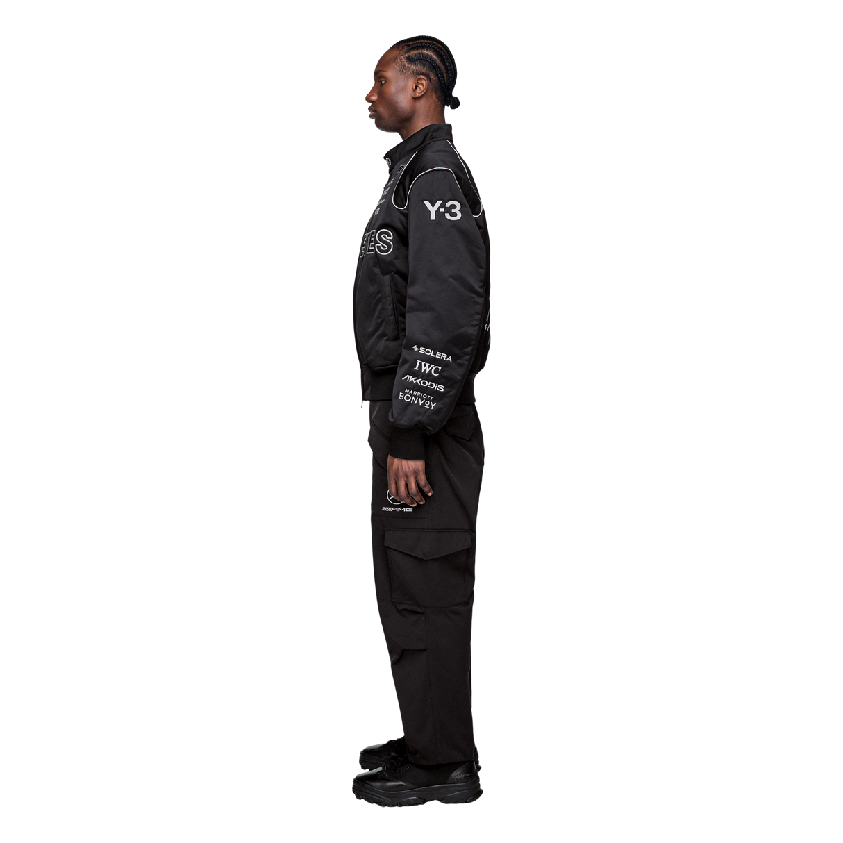 ADIDAS - Y-3 Mercedes - Amg Petronas Formula 1 Team Jacket - Black - image 4