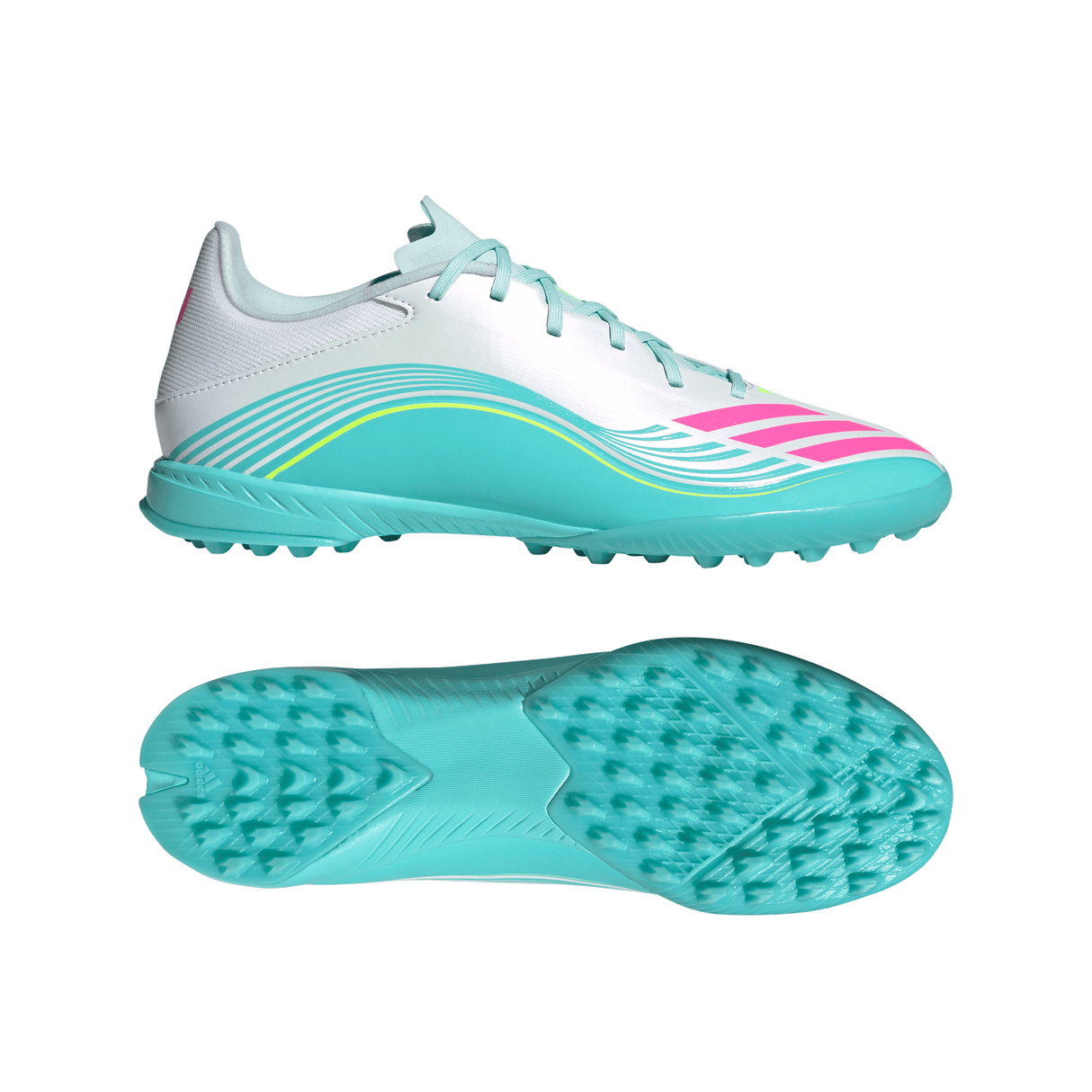 ADIDAS - F50 Messi League Turf Football Shoes - White - image 10