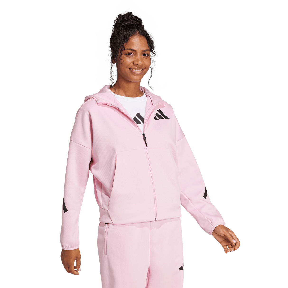 ADIDAS - Hoodie Adidas Z.N.E. Full-Zip - Donna - image 4