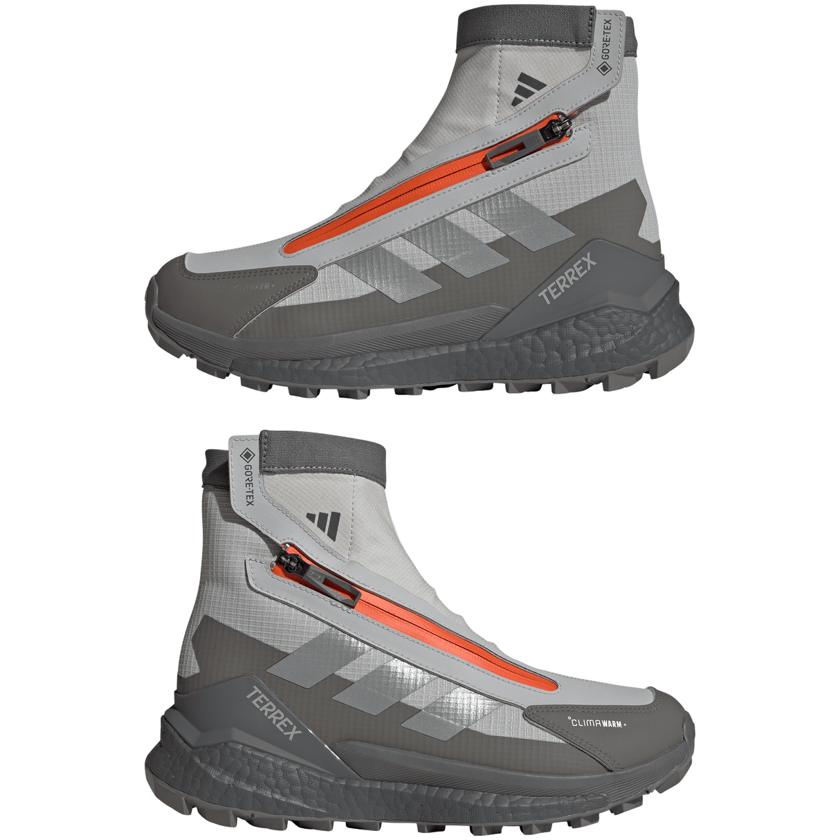 ADIDAS - Scarpe Da Hiking TERREX Free Hiker 2 GTX CLIMAWARM+ - Donna - Grey - image 10