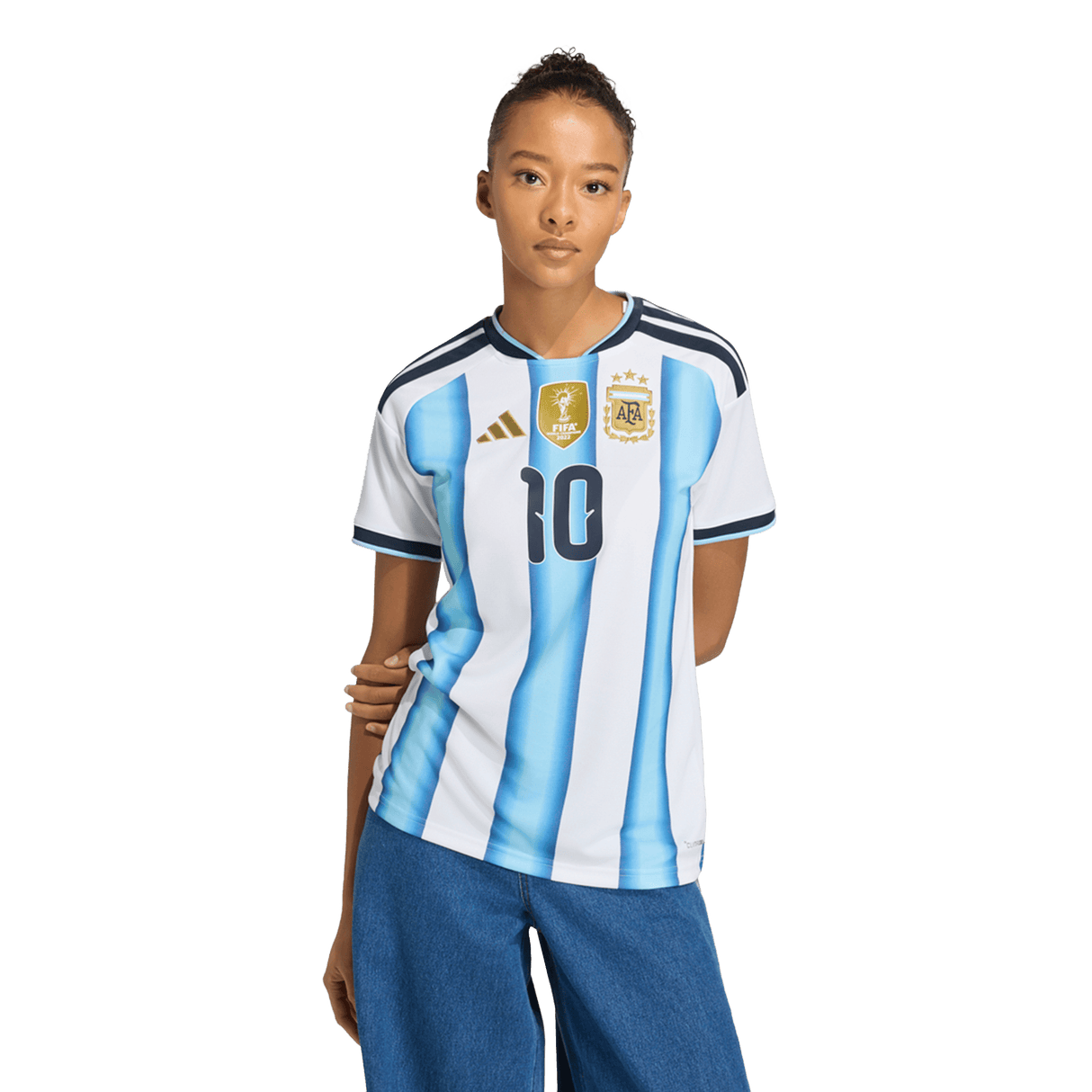 ADIDAS - Maglia Home Messi Argentina 26 - Donna - White - image 3