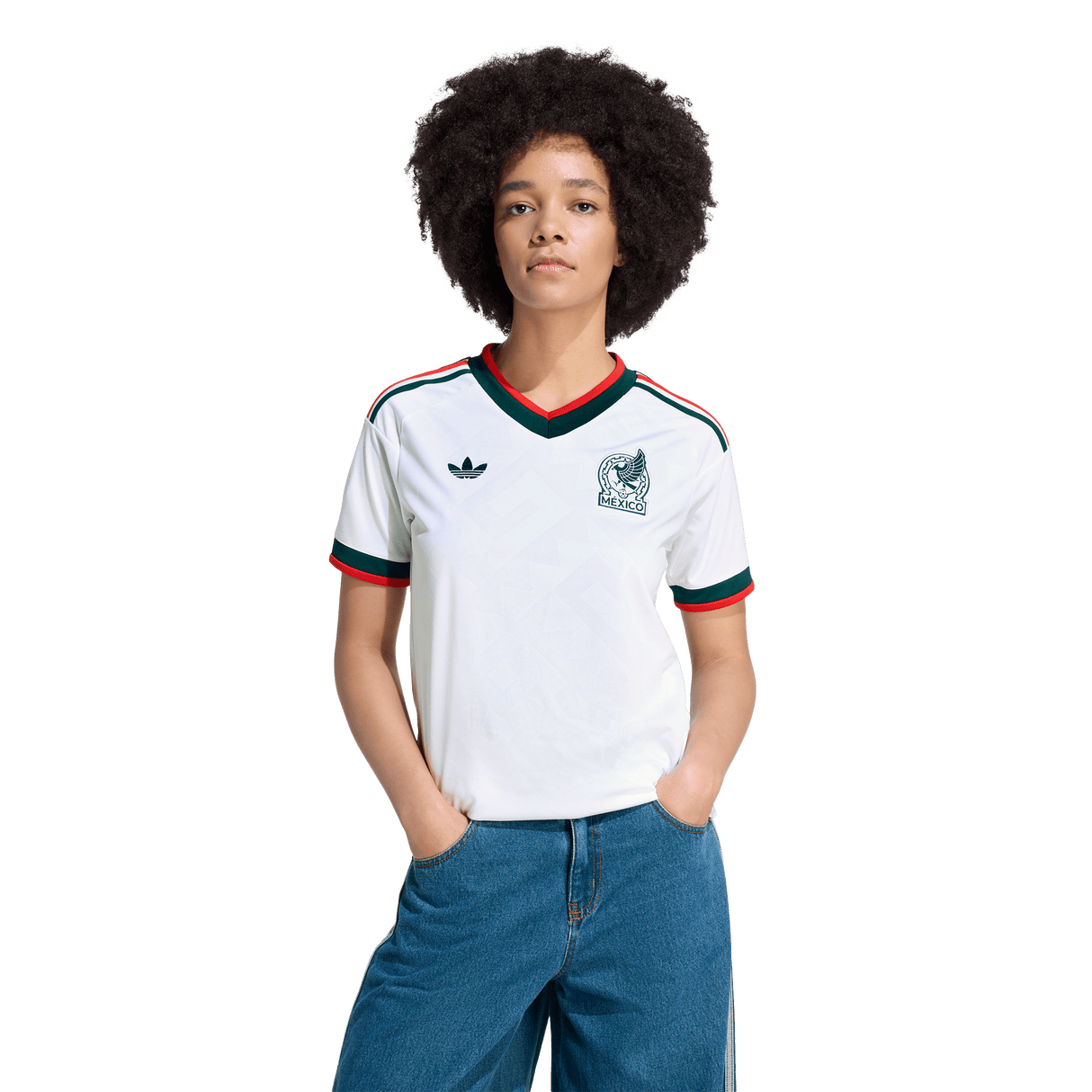 ADIDAS - Mexico 26 Away Jersey - Donna - White - image 3