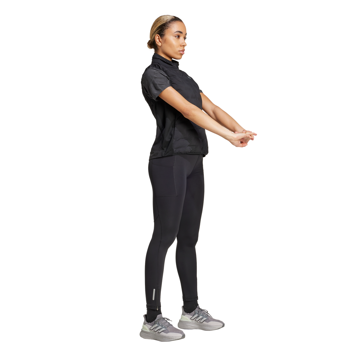 ADIDAS - Adizero Running Padded Vest - Donna - Black - image 6