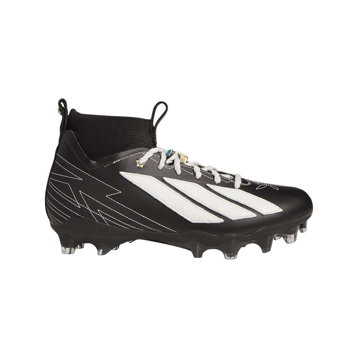 ADIDAS - Adizero Impact II Rodeo American Football Cleats - Black - image 1