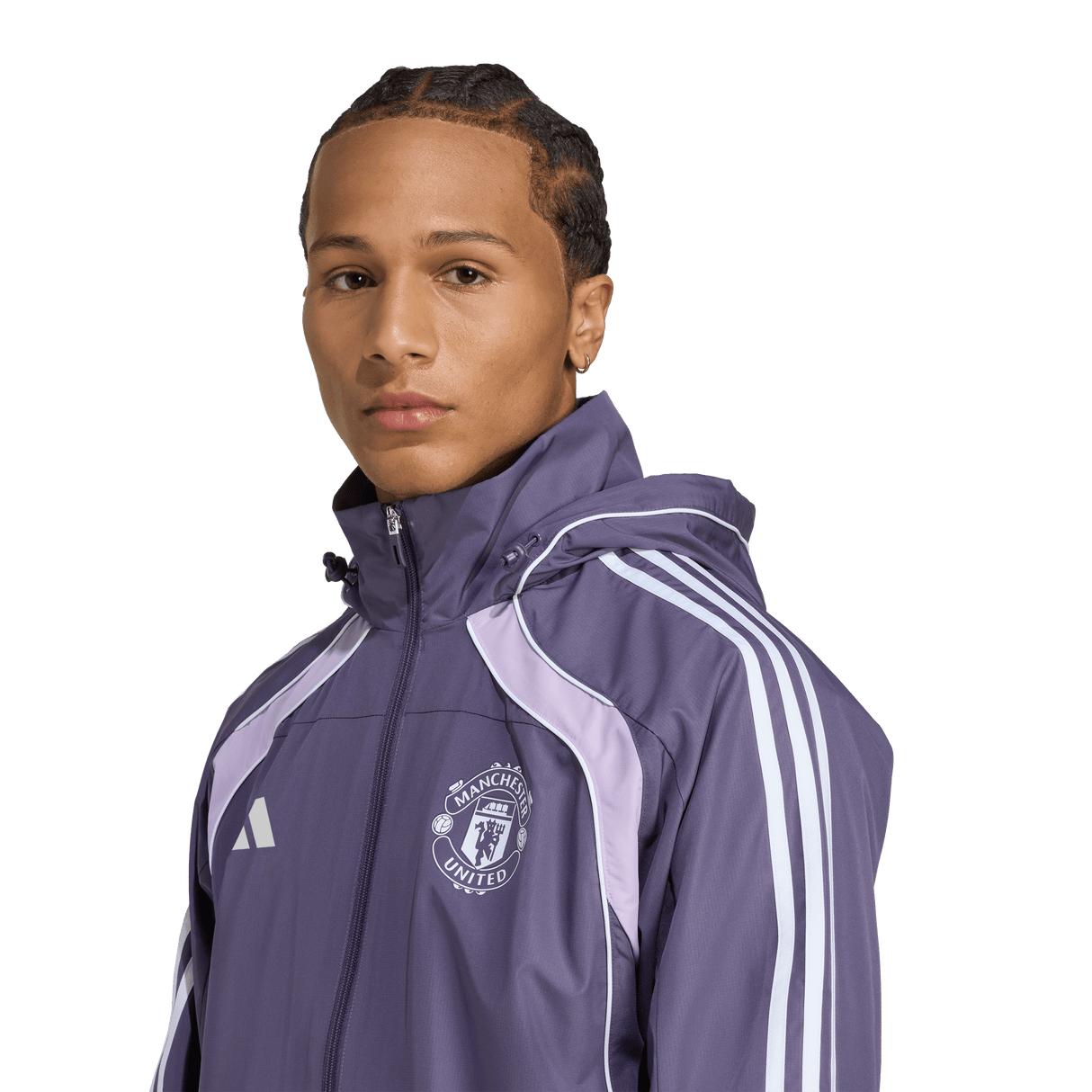 ADIDAS - Manchester United Ubp Windbreaker - Uomo - Violet - image 5