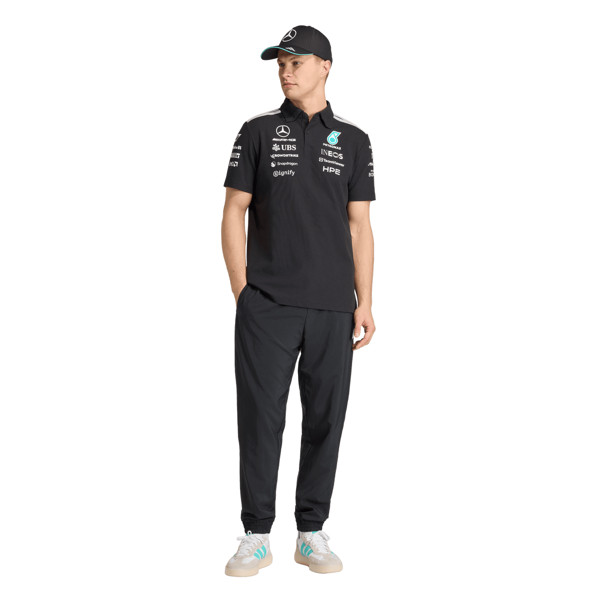 ADIDAS - Polo Mercedes-Amg Petronas Formula 1 Team Engineers - Uomo - image 5