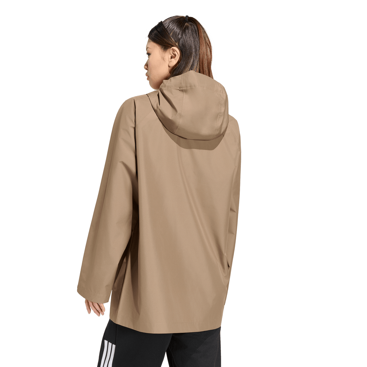 ADIDAS - Essentials Rain Parka Jacket - Donna - Black - image 3
