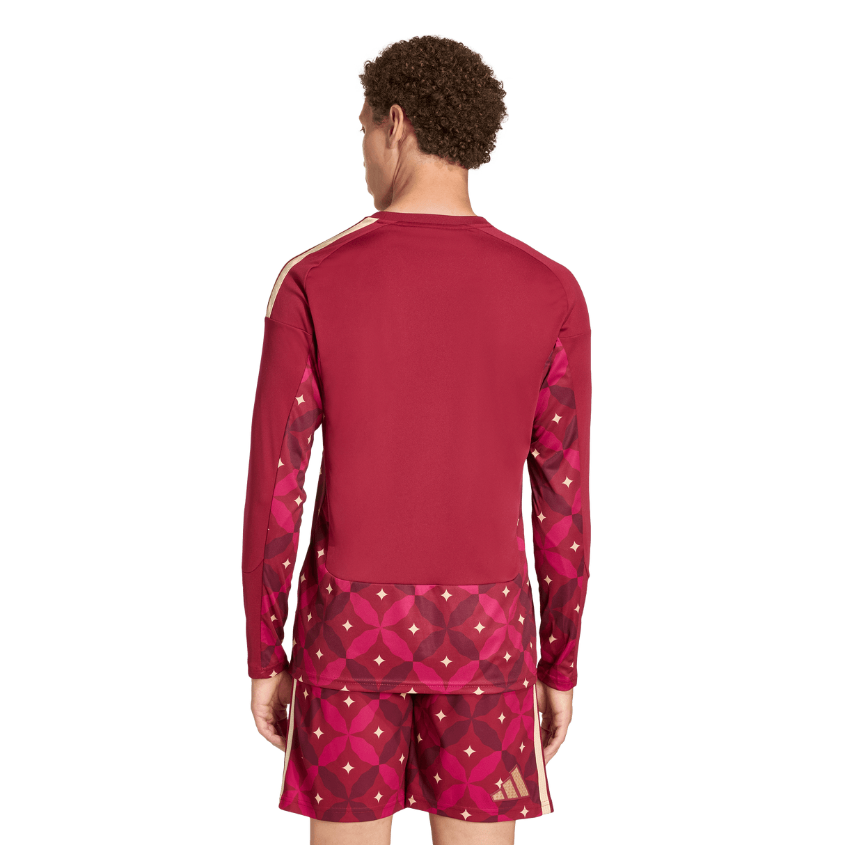 ADIDAS - Italia 26 Maglia Home Goalkeeper Long Sleeve - Uomo - Burgundy - image 4