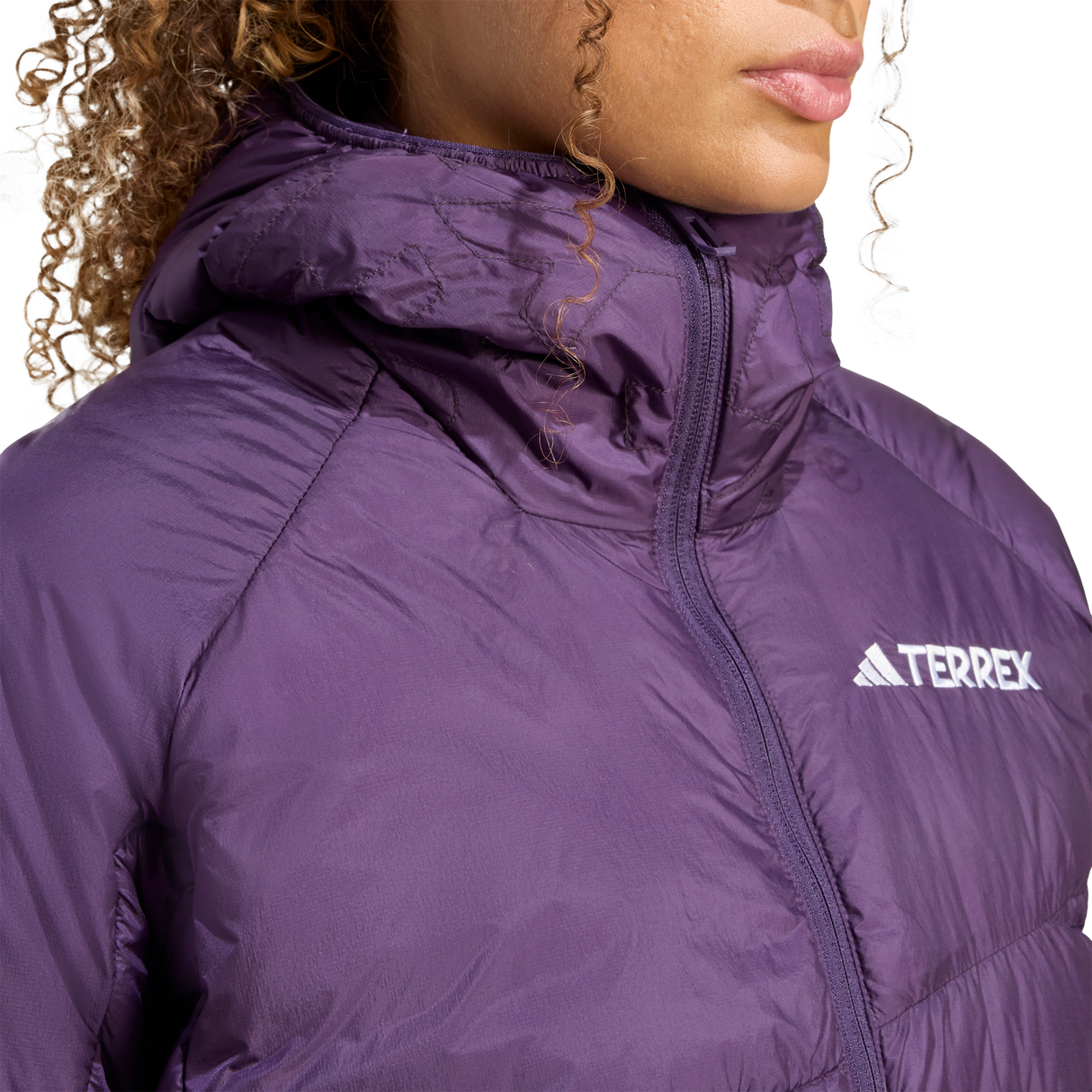 ADIDAS - Giacca Con Cappuccio In Piumino TERREX Xperior CLIMAWARM+ - Donna - image 13