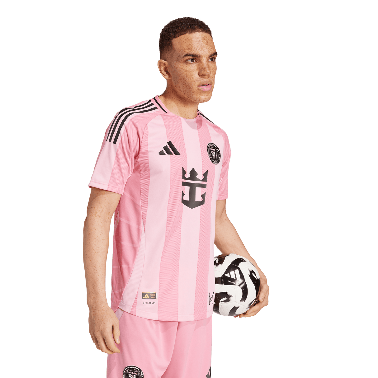ADIDAS - Maglia Home Authentic 25/26 Messi Inter Miami Cf - Uomo - Pink - image 5