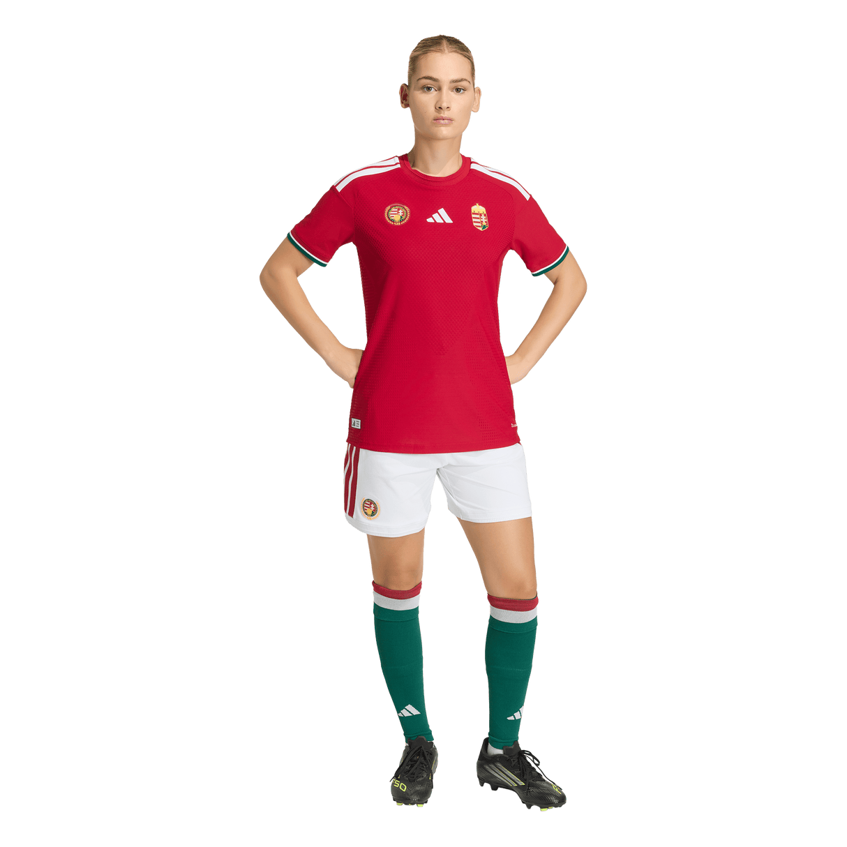 ADIDAS - Hungary 26 Home Authentic Jersey - Donna - Red - image 6