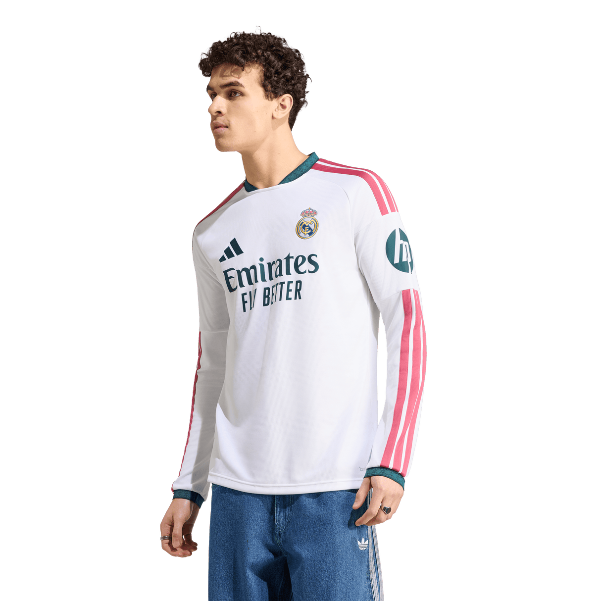 ADIDAS - Real Madrid 26/27 Home Jersey Long Sleeve - Uomo - White - image 3